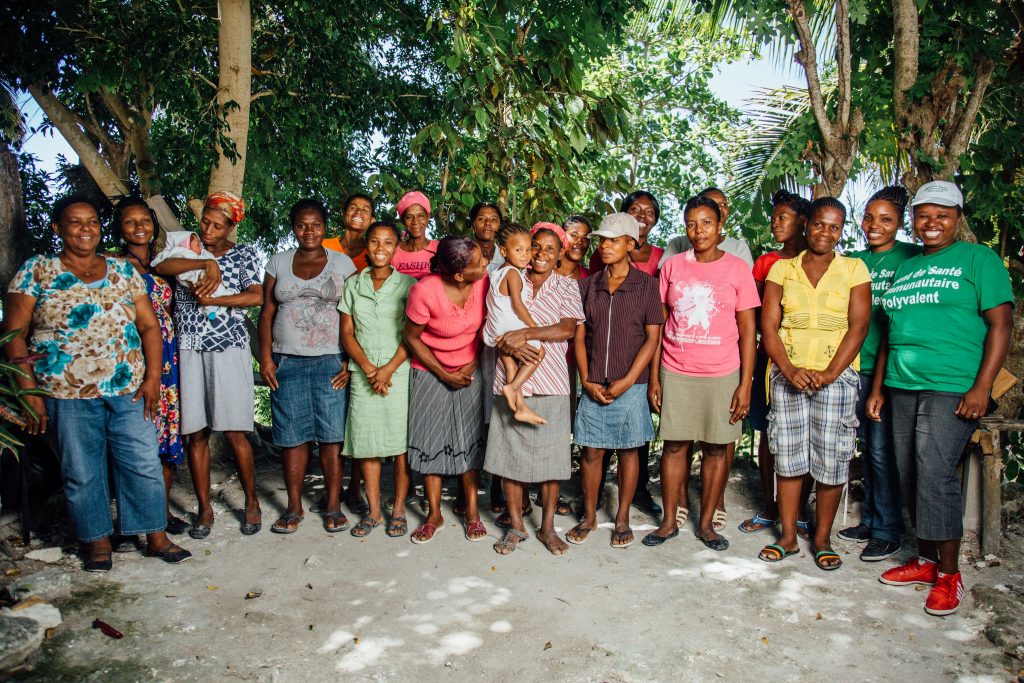 Women in Cotes-de-fer, Haiti - a CHAMPS community