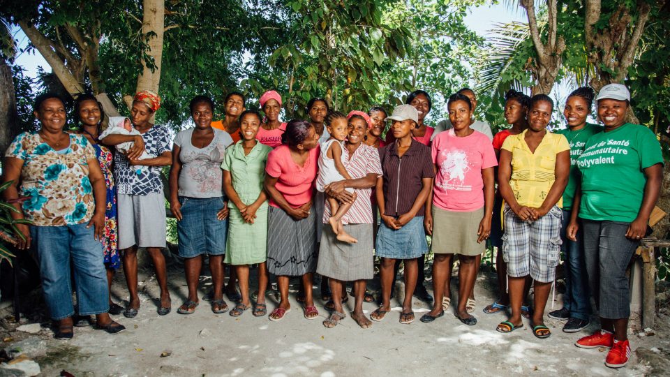 Women in Cotes-de-fer, Haiti - a CHAMPS community