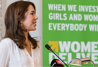 Crown Princess Mary of Denmark was among the world leaders and activists who attended the fourth annual Women Deliver conference.