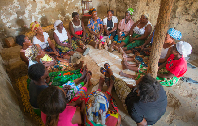 Women meet together to form strong, tolerant communities