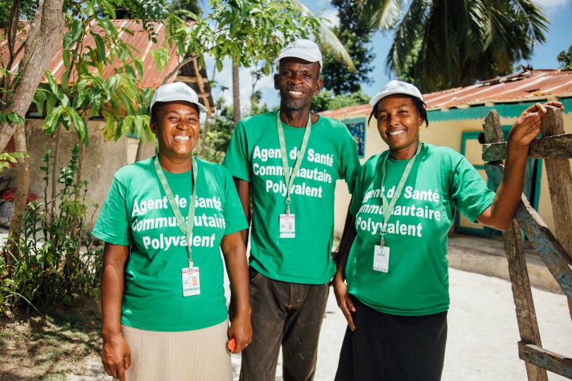 Community health workers in Haiti