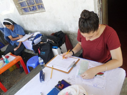 Sama in Peru CMMB volunteer abroad