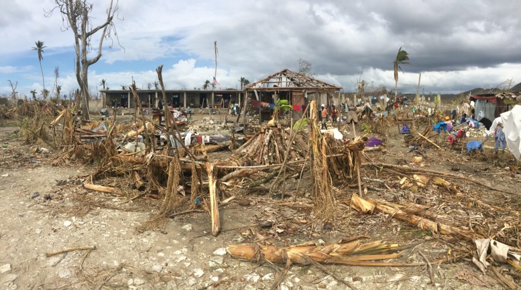 hurricane matthew destruction in Haiti