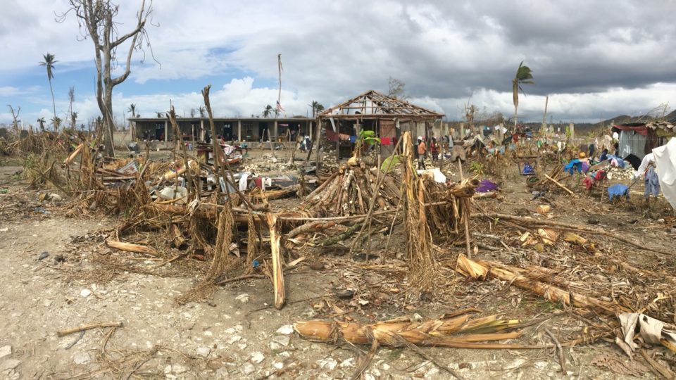 hurricane matthew destruction in Haiti