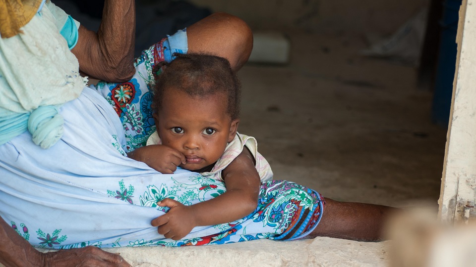 Darline, 15 months old. Provide food and water to a family in need.