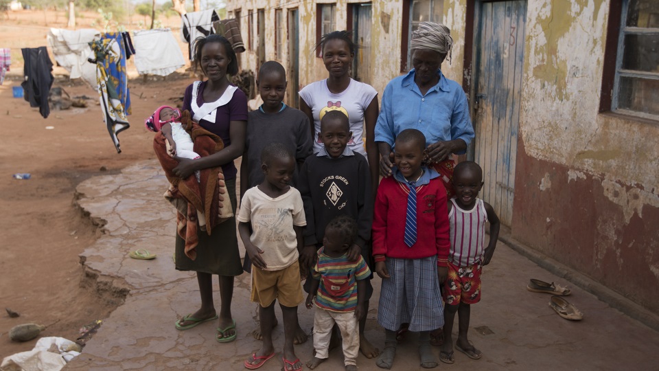 Donate to a family struggling with poverty in Africa.