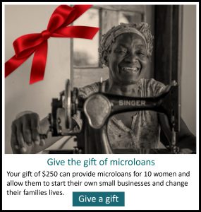 Give the gift of microloans to 10 women economic empowerment