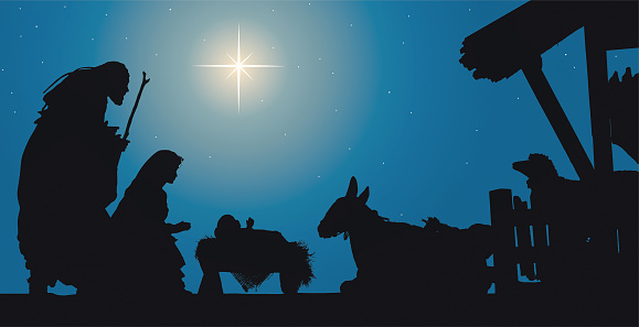 Mary, Joseph and baby Jesus, story of Christmas Desmond FitzGerald Board member CMMB