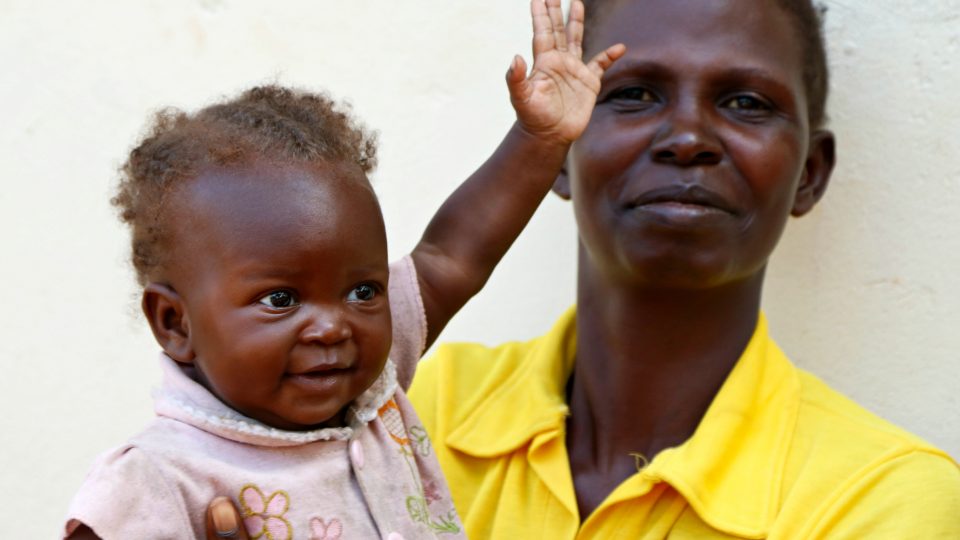 Stephan Tangun CHAMPS South Sudan works with vulnerable mothers and children like these