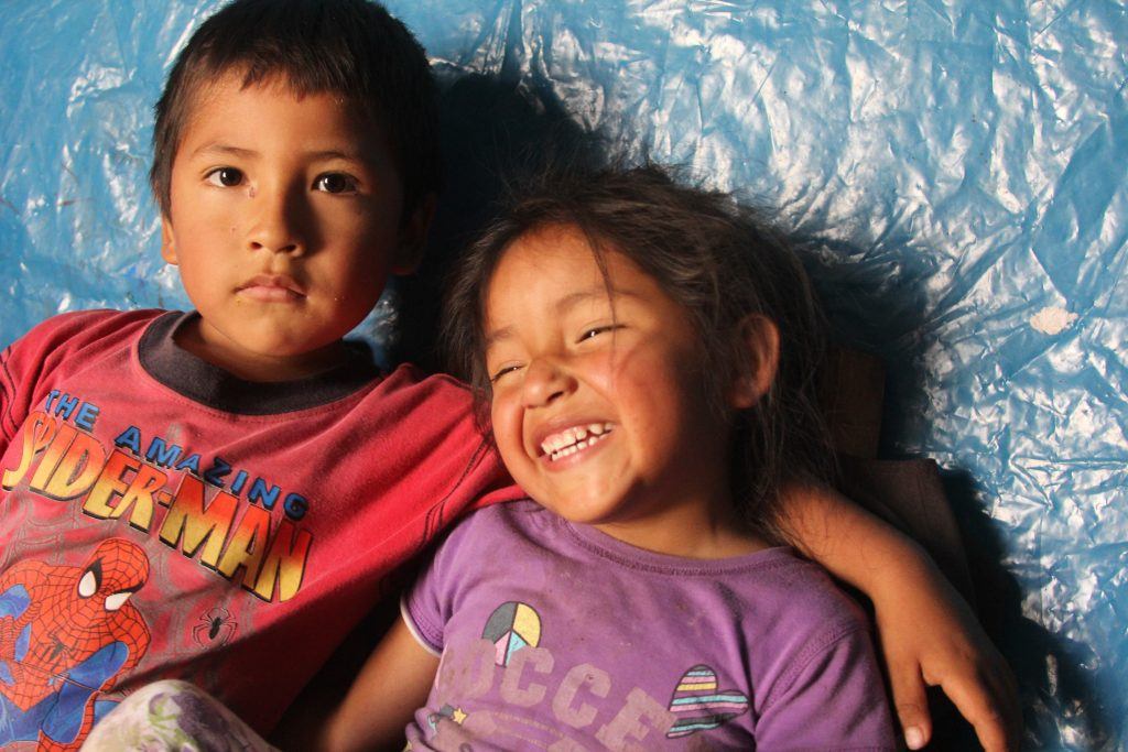 Children from Peru in Trujillo