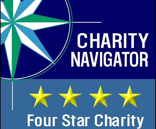 Charity navigator logo 4 star rating 6 years in a row cmmb