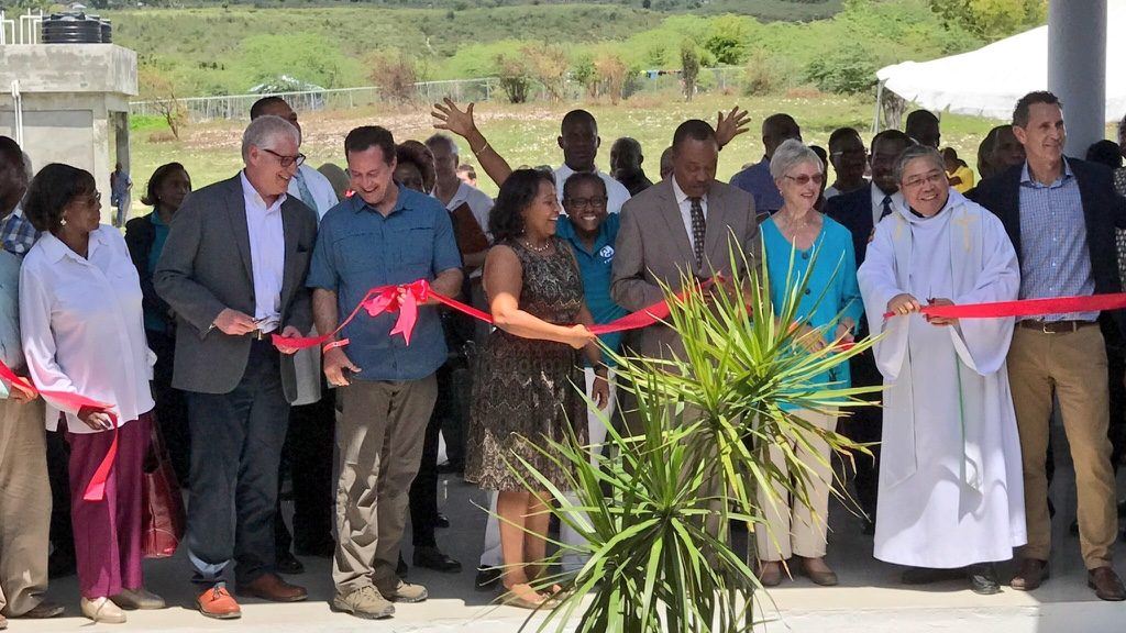 Opening the Bishop Sullivan Center for Health in Cotes-de-Fer, Haiti