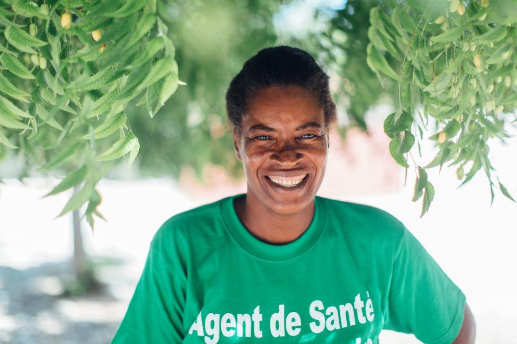 Kerna is a community health worker in Haiti 