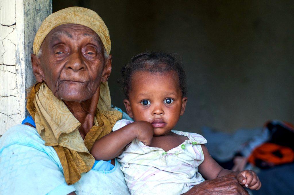 Darline and grandma_Haiti