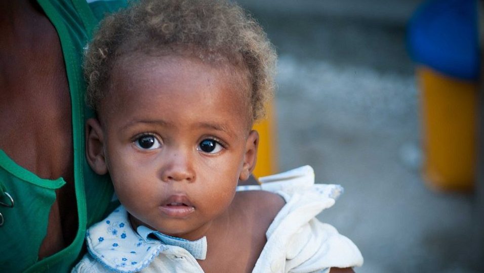 child from Haiti