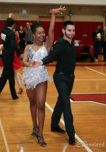 Volunteer in Haiti, Reyna, dances in competition at rutgers