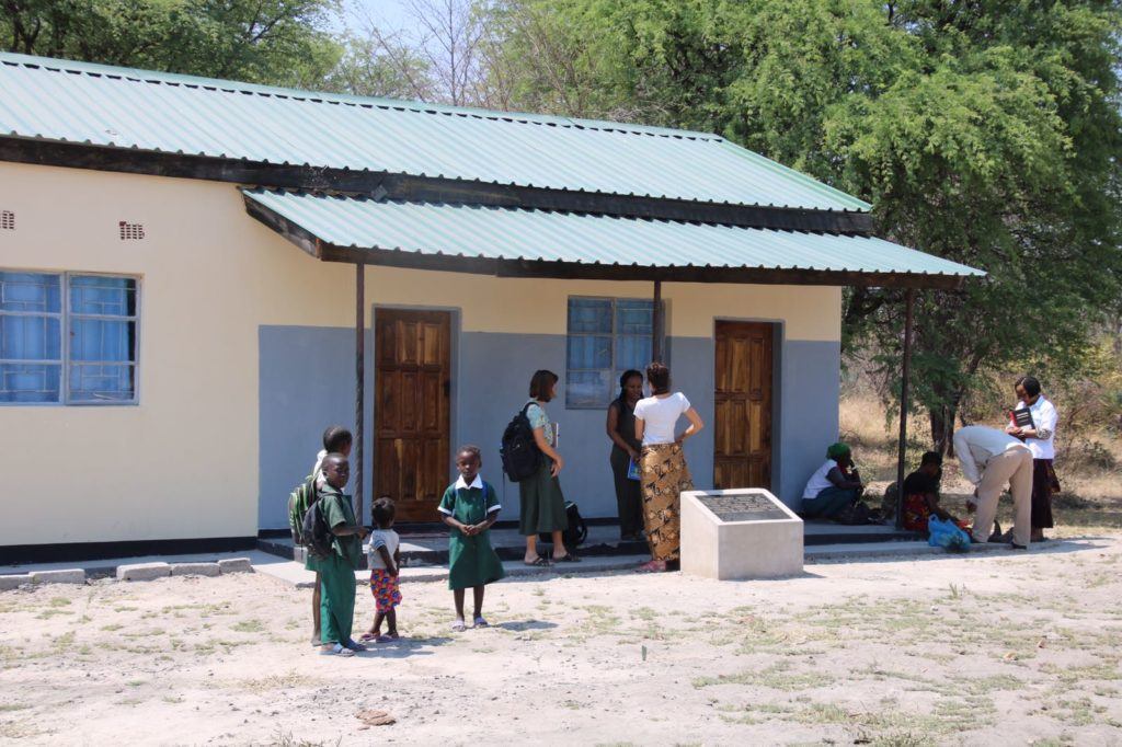 A mother's shelter donated by CMMB to provide a safe place to await pregnancy for those living very far from health facilities