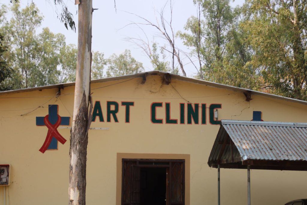 ART clinic that dispenses HIV medici