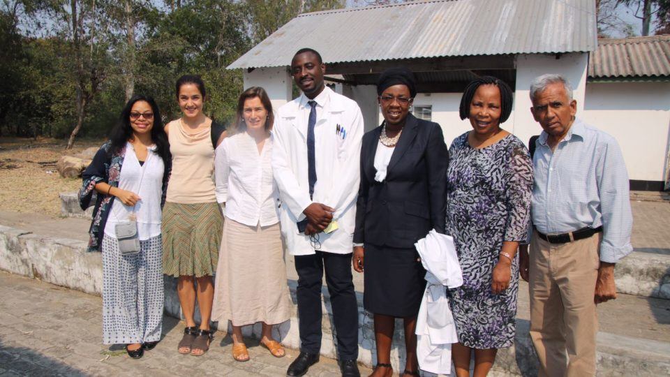 After an exceptional symposium given by a medical student from the University of Zambia. After an exceptional symposium given by