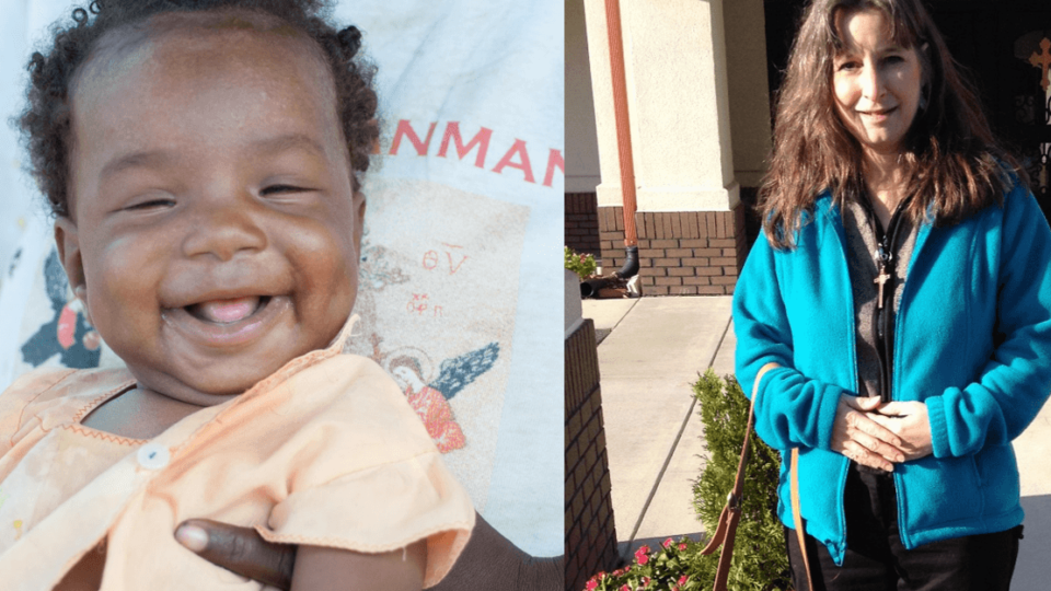 Rafaella from Haiti and Maureen from Florida.