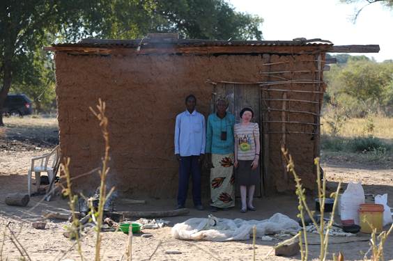 Grandma Esnart is raising her orphaned grandchildren in Zambia.