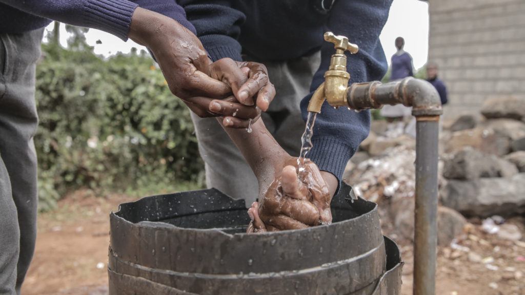 Hand washing 