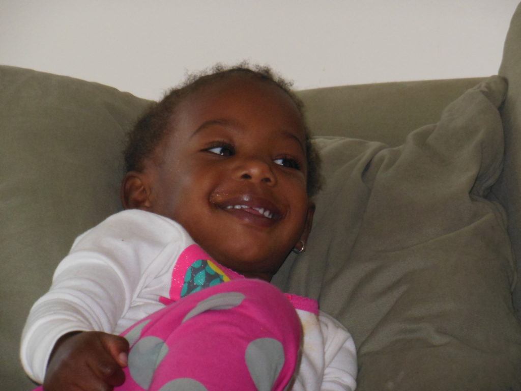 Aubrey is one of Dr. Mary's godchildren. She is two years old