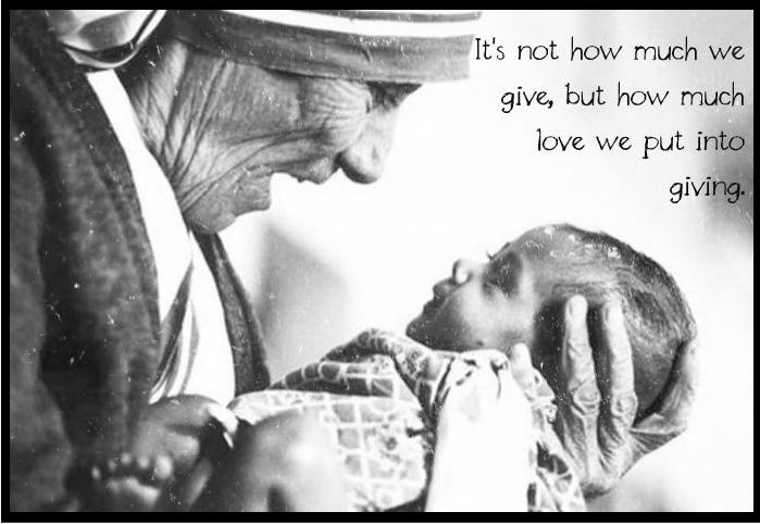 charity quotes mother teresa