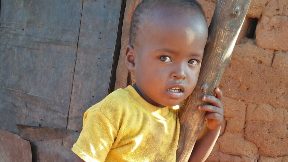 Francis Mutua Kamana aged 2and half Francis, 2