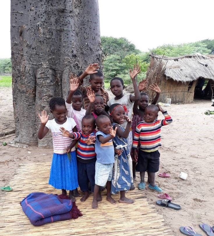 A photo of joy and hope from Mwandi