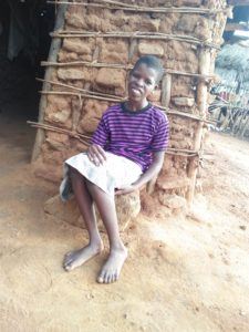 Alice Mutali Mary 14 years and disabled