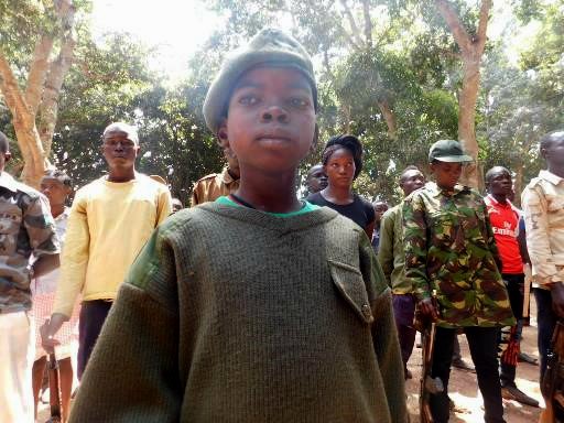 Child Soldier in Yambio