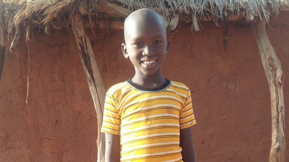 Moses Mulonzya Munyoki aged 10 in Kenya