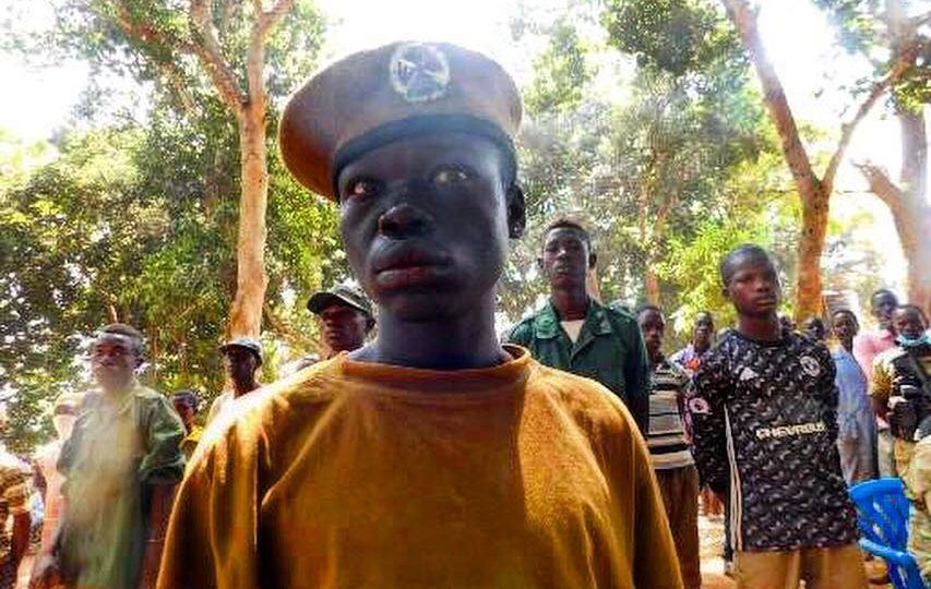 Child soldiers in South Sudan released