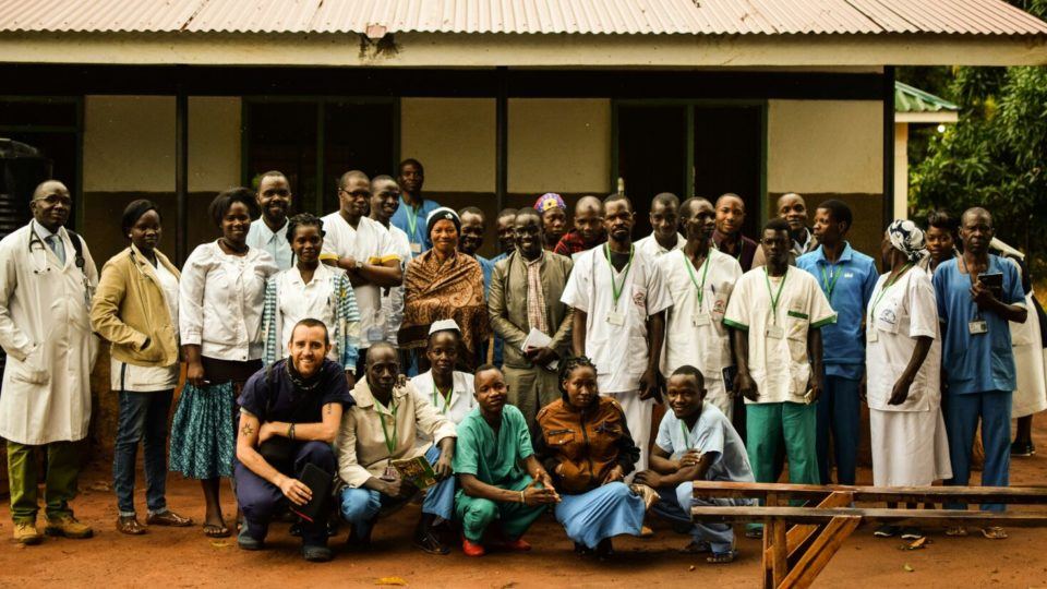 Dr. Matthew Jones in South Sudan