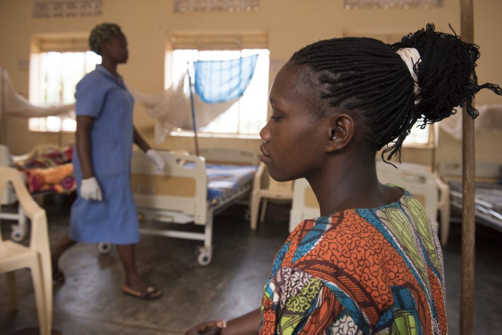 Christine John is a 19 year old lady. She suffered from malaria, and was admitted for treatment. She had a miscarriage while 3 months pregnant and lost her. She is from Nara, but visits the CMMB PHCC for medical care.