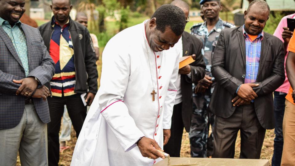 Ceremonial Brick with Bishop Eduardo