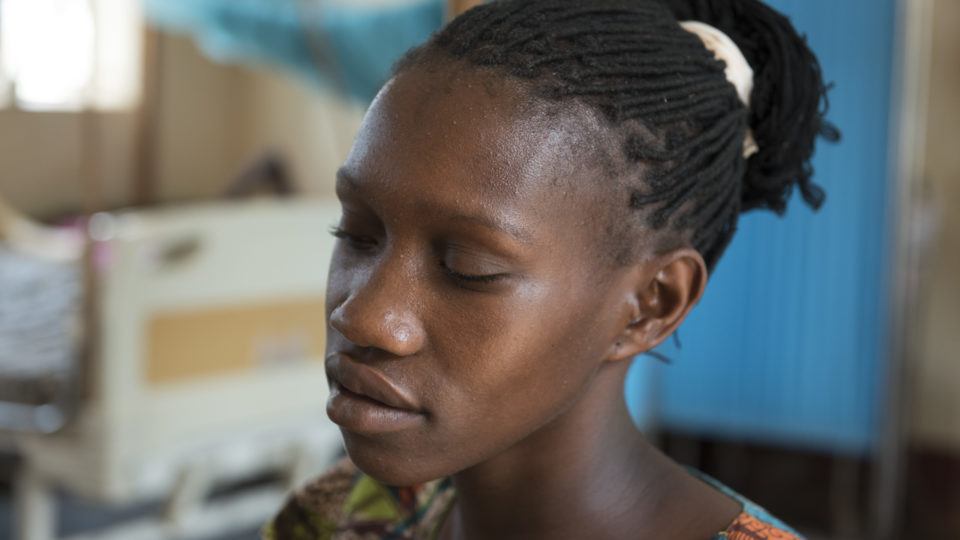 Christine John is a 19 year old lady. She suffered from malaria, and was admitted for treatment. She had a miscarriage while 3 months pregnant and lost her. She is from Nara, but visits the CMMB PHCC for medical care.