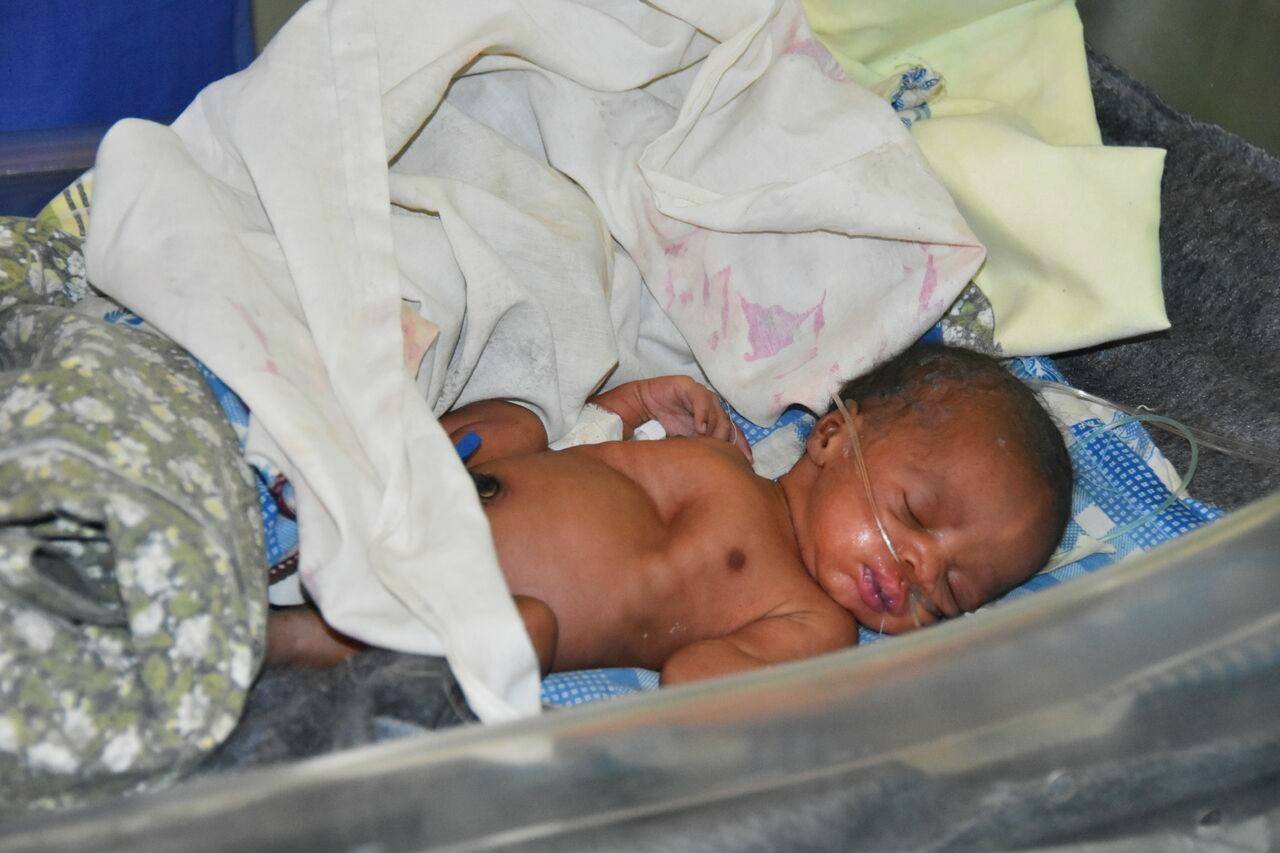 Newborn baby popup