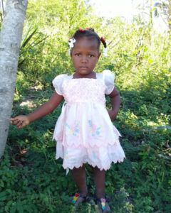 Ronaldine is an angel from Haiti.
