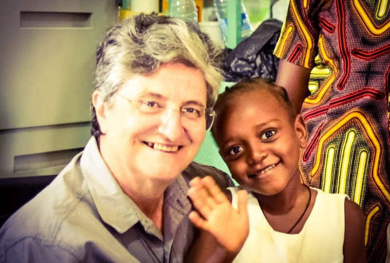 Sister Laura and Kerima at St. Therese Hospital.