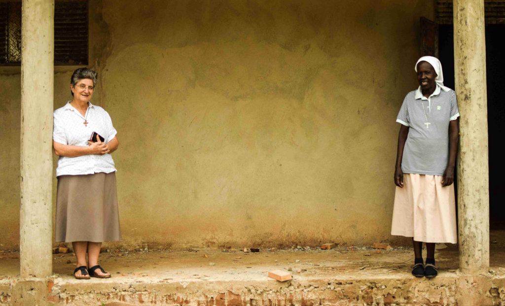 Sister Laura and Sister Jane at St. Theresa Hospital in Nzara, South Sudan