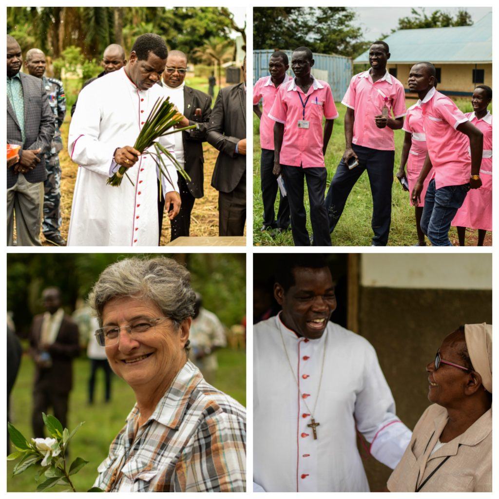 Ground breaking at St. Theresa Hospital in South Sudan. Moments captured.