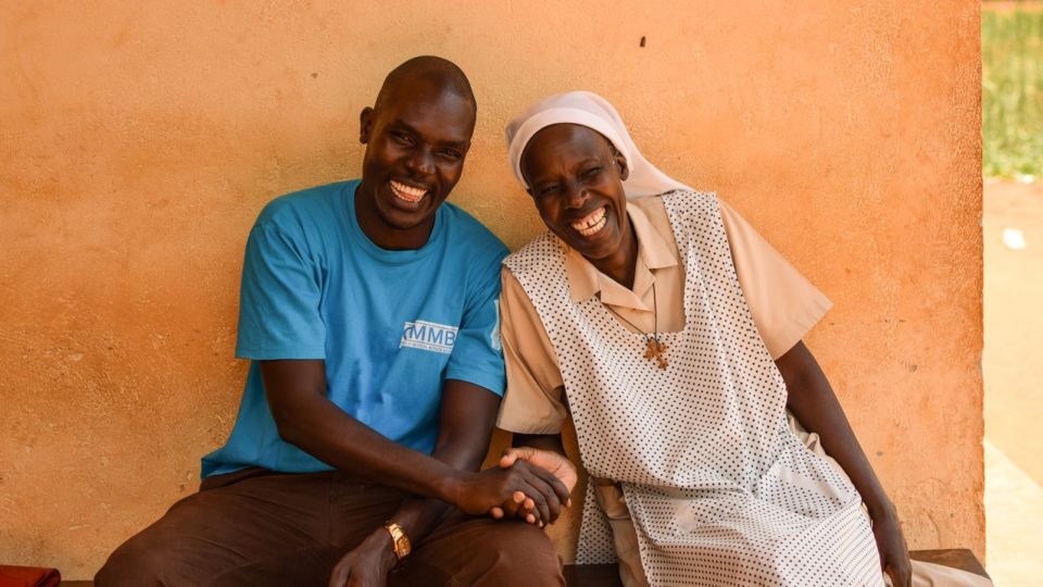 Sister Jane with CMMB staff member at St Theresa Hospital_South Sudan.j