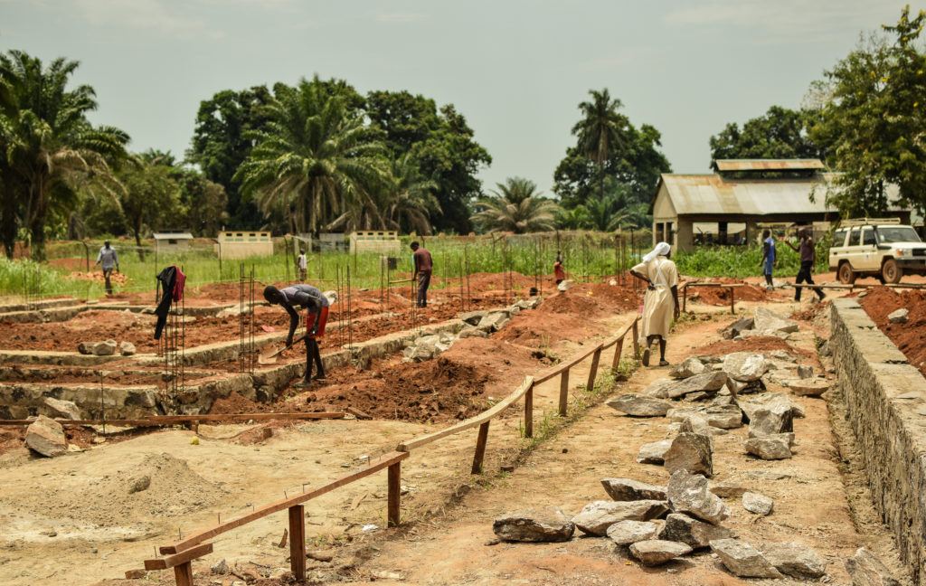 Look at the progress at St. Theresa Hospital in South Sudan. This much needed surgical unit and blood bank will make a difference in the lives of the people living here. 