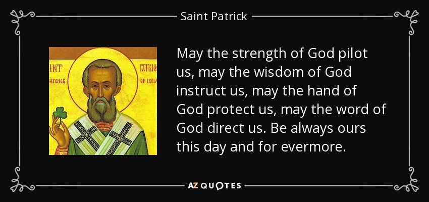 St. Patrick is a catholic missionary