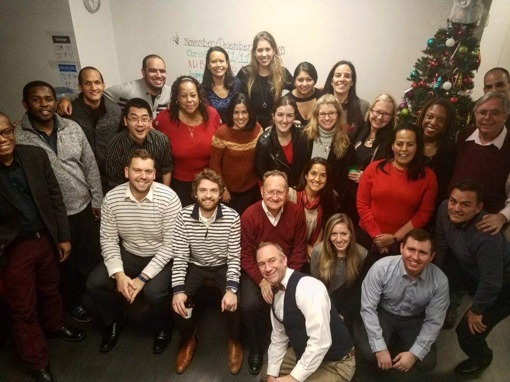 CMMB staff at the annual Christmas party!