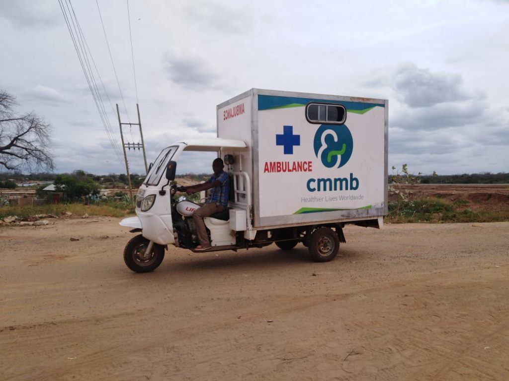 CMMB Motorcycle ambulance_Kenya