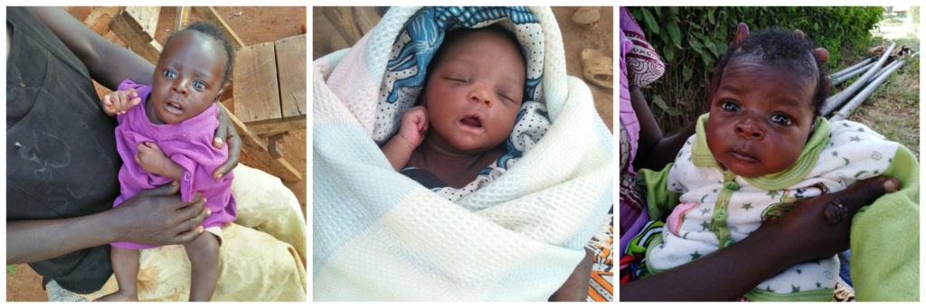 Newborn babies in Kenya 