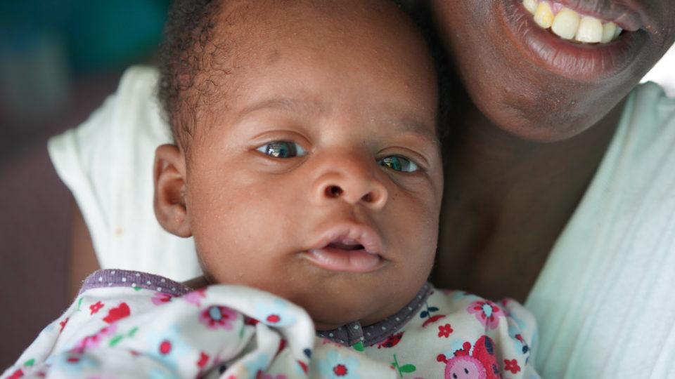 Rubens, a one month old baby in Haiti who needs an Angel Investor.